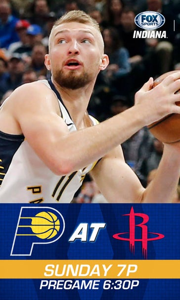 Pacers carry five-game road win streak into matchup at Houston